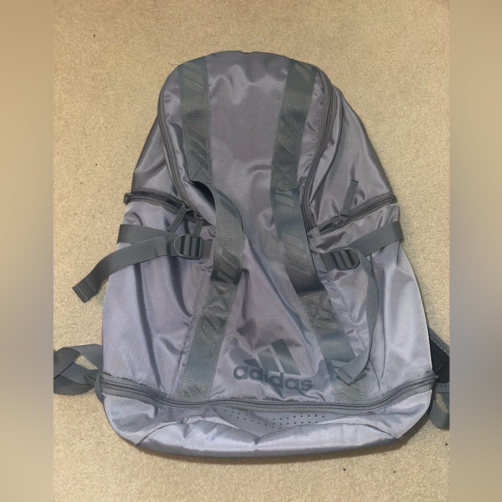 Adidas Gray athletic Backpack